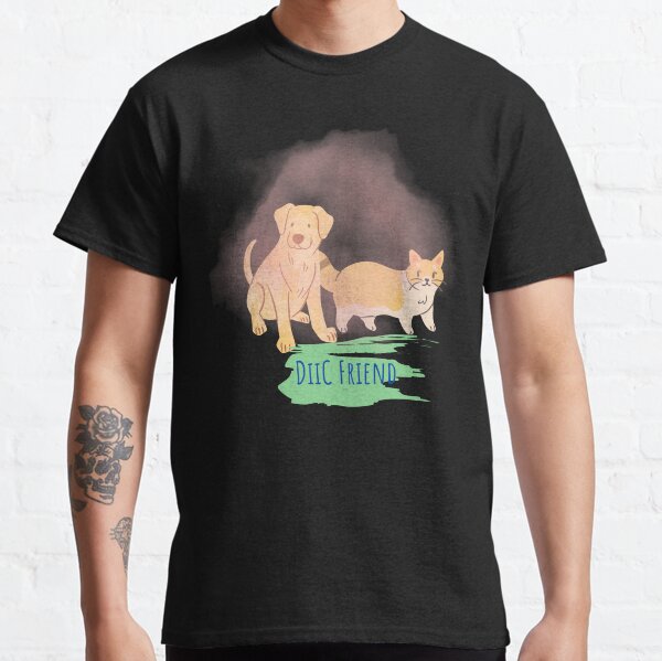 DiiC Friend- dog and cat Classic T-Shirt