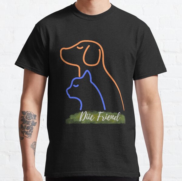 DiiC friend-dog and cat Classic T-Shirt