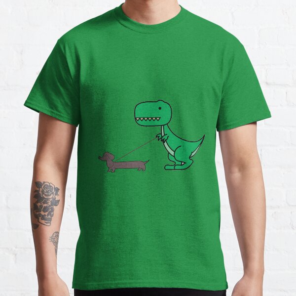 Dachshund Dinosaur Lover Classic T-Shirt