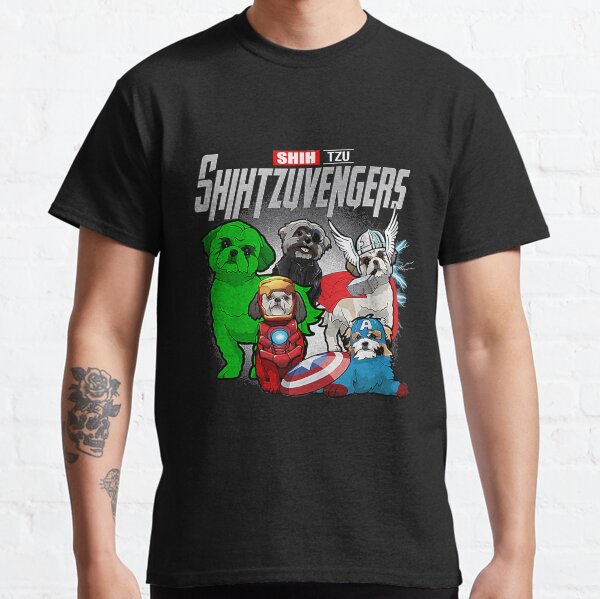 Funny Shihtzu Dog Lover Gift Shihtzuvengers Classic T-Shirt