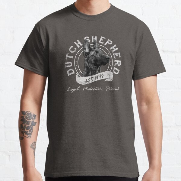Dutch Shepherd Dog Breed Design Classic T-Shirt