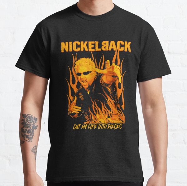 HOT Price Drop Nickelbaeck0 Guy Fieri Papa Roach Bootleg 53 oz Classic T-Shirt