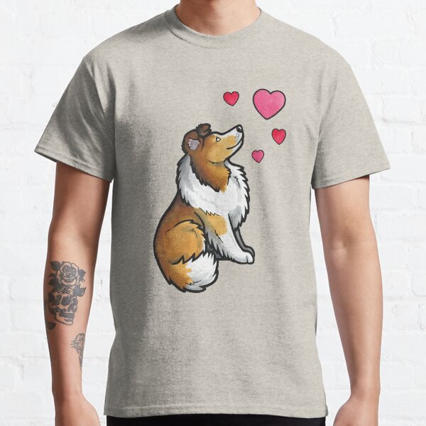 Sheltie love Classic T-Shirt