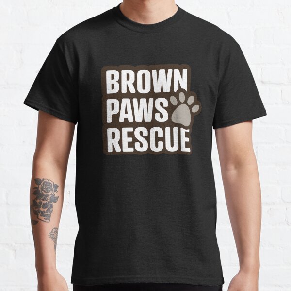 Brown Paws Rescue Classic T-Shirt