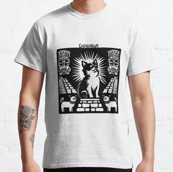 Chihuahua Stamp Art Classic T-Shirt