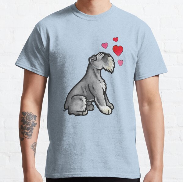 Mini Schnauzer love Classic T-Shirt