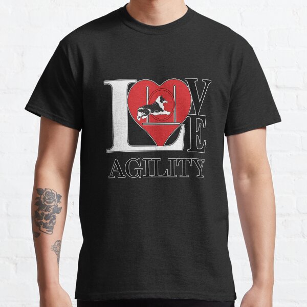 Shetland Sheepdog agility - Sheltie Love Classic T-Shirt