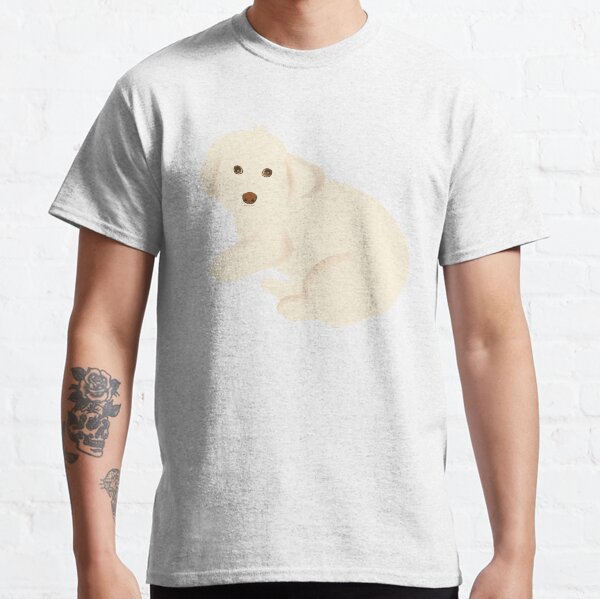 Maltipoo Dog Staring Classic T-Shirt