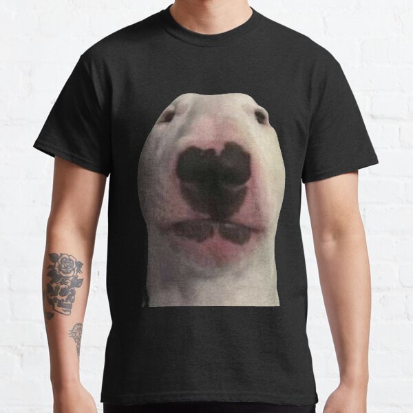 Staring Forward Dog Meme Classic T-Shirt