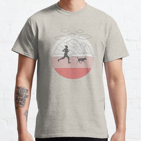 Running with dogs Classic T-Shirt