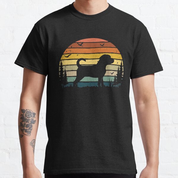 Puggle Dog Retro Vintage  Classic T-Shirt