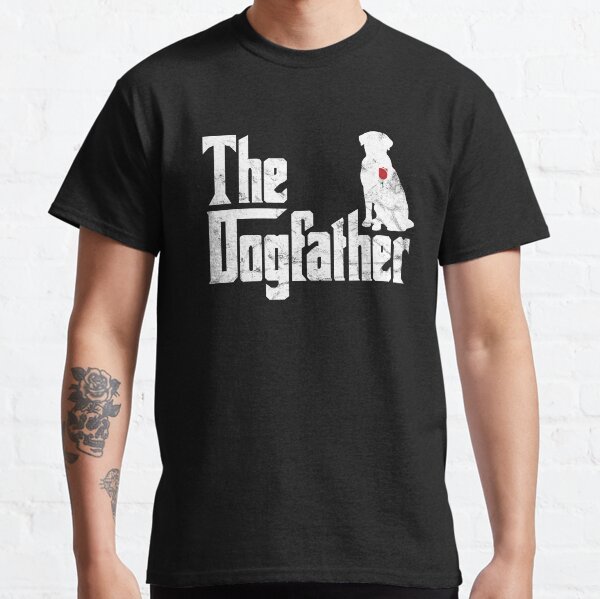 Labrador Retriever T-Shirt Dogfather Funny Dog Owner Shirt Classic T-Shirt