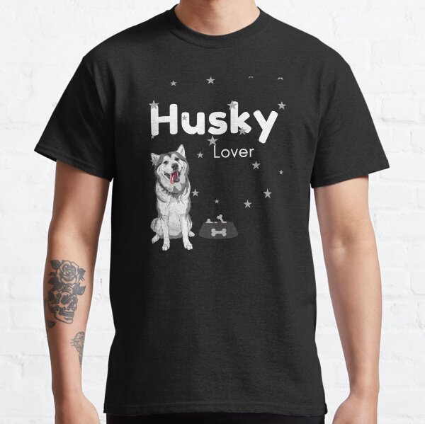 Husky Lover Cute Dog Gift Classic T-Shirt