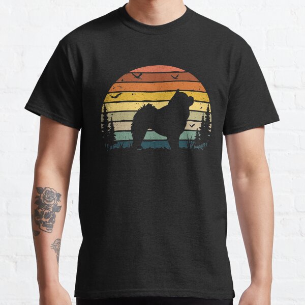 Chow Chow Dog Retro Vintage  Classic T-Shirt