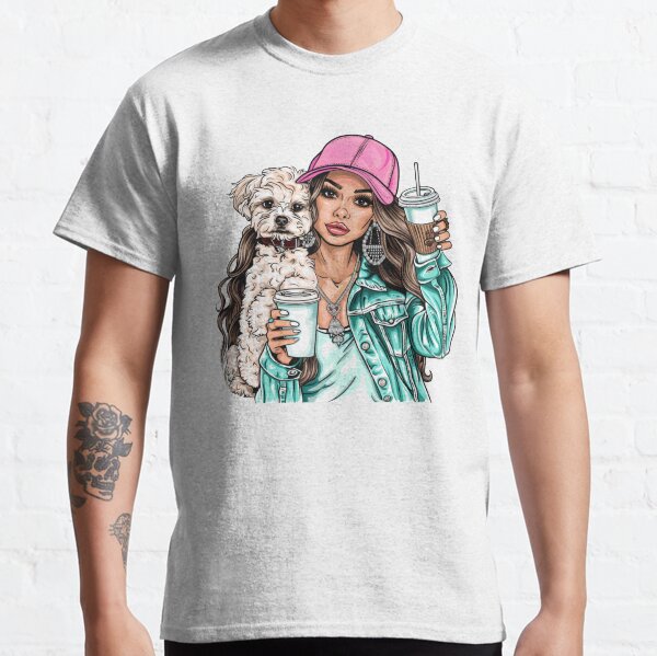 Trendy Dog Mom Classic T-Shirt