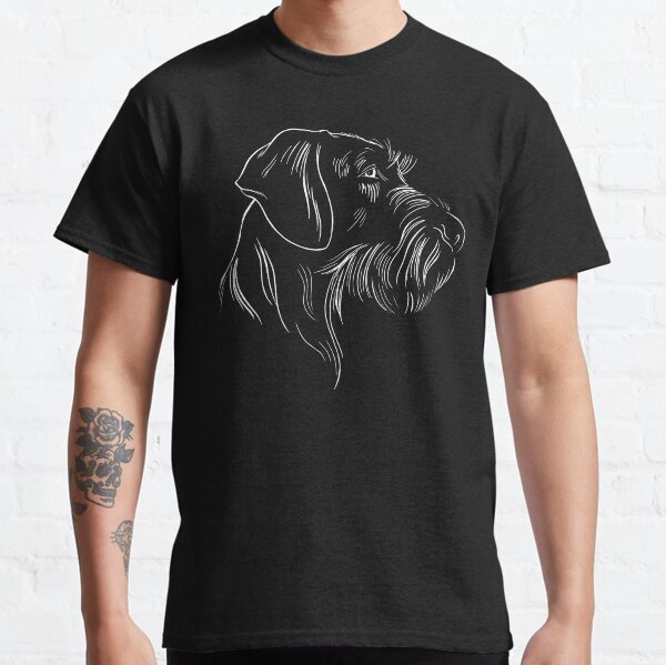 German Wirehaired Pointer Hunting Dog Classic T-Shirt