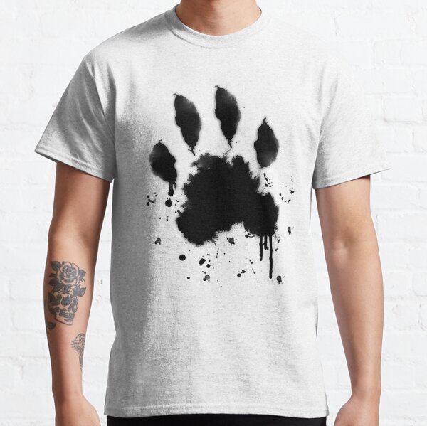 Black Paw Classic T-Shirt