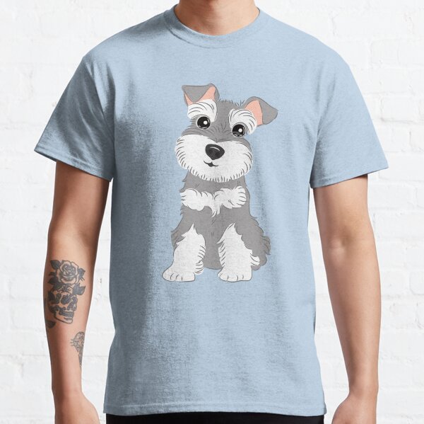 Love Salt and Pepper Miniature Schnauzer Classic T-Shirt