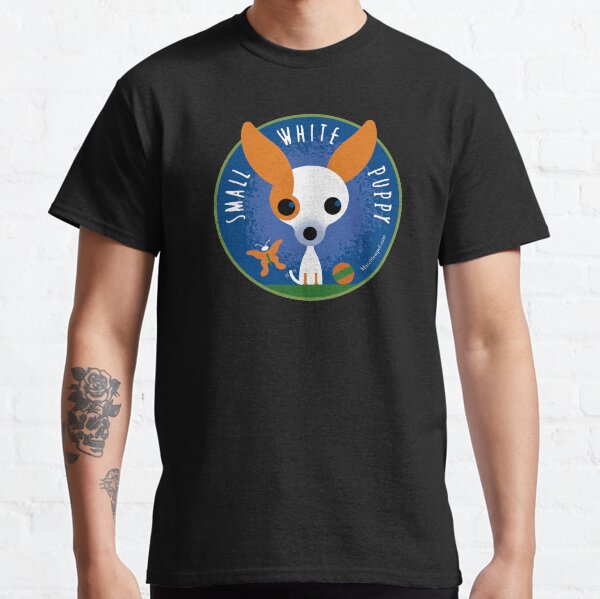 Small White Puppy Classic T-Shirt
