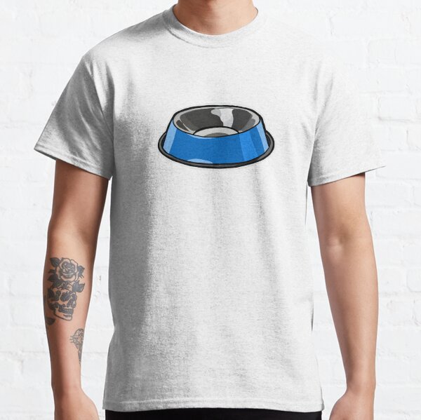 Blue Dog Bowl Classic T-Shirt