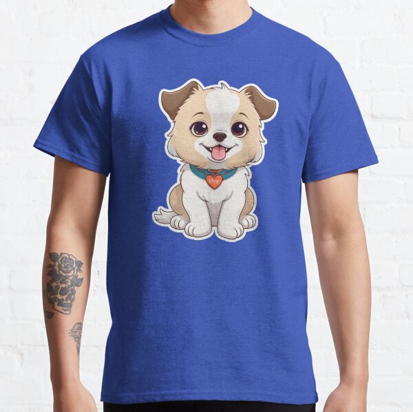Cute Dog Specially For Dog Lovers Classic T-Shirt