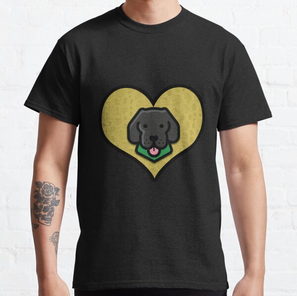 Puppy in The Yellow Heart Classic T-Shirt