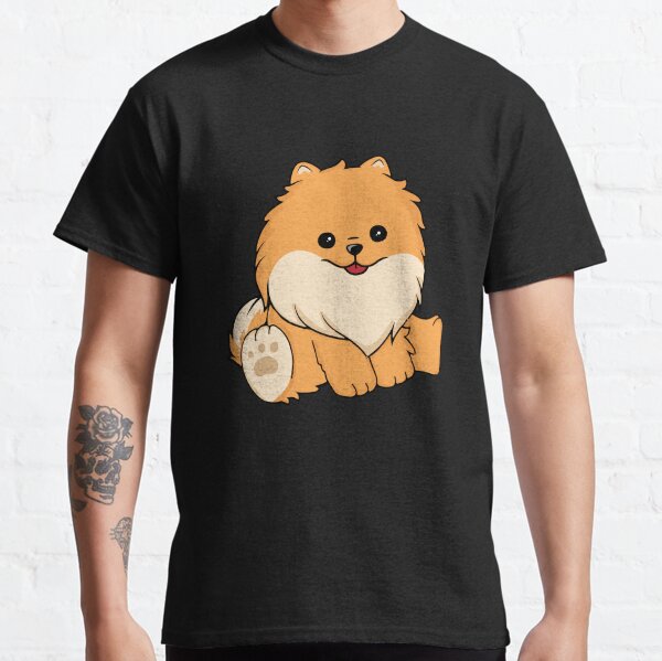 Cute Pomeranian Dog Gift Women Dog Owner Pomeranian Classic T-Shirt