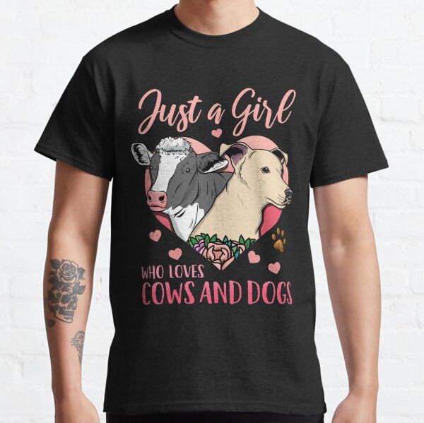 Cow Dog Cow Lover Dog Lover Classic T-Shirt