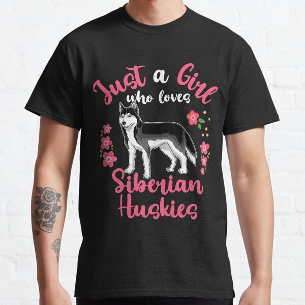 Siberian Husky Dog Lover Classic T-Shirt