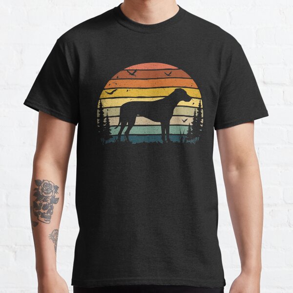 Rhodesian Ridgeback Dog Retro Vintage  Classic T-Shirt
