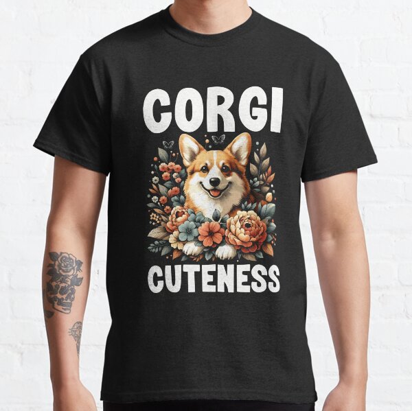 Corgi Cuteness Dog Classic T-Shirt
