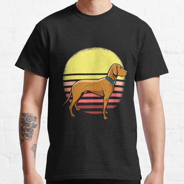 Vintage Retro Hunting Dog Hunt Lover Classic T-Shirt
