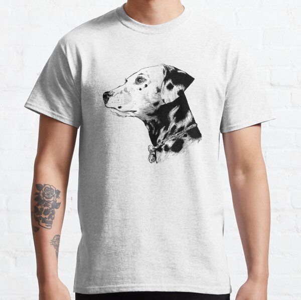 Dalmatian Drawing Classic T-Shirt