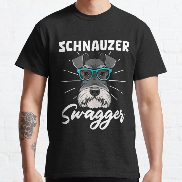 Schnauzer Swagger Dog Classic T-Shirt