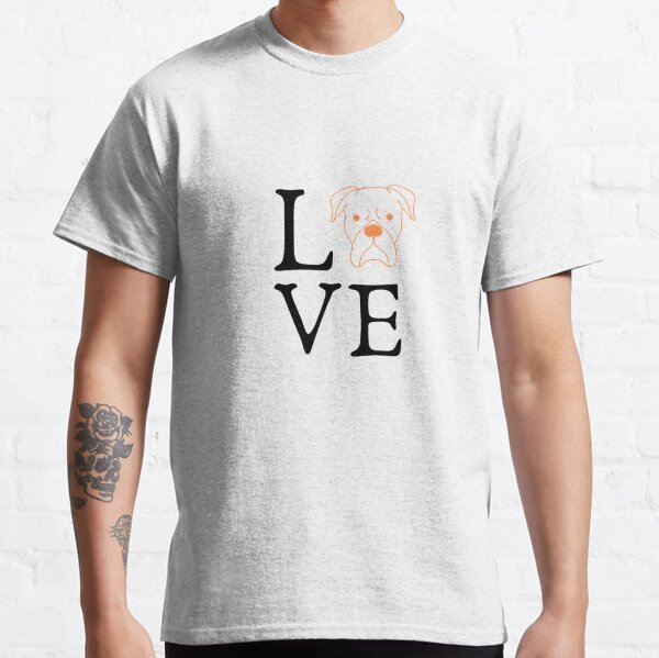 I Love Boxer ,Funny Boxer Dad Sayings Classic T-Shirt