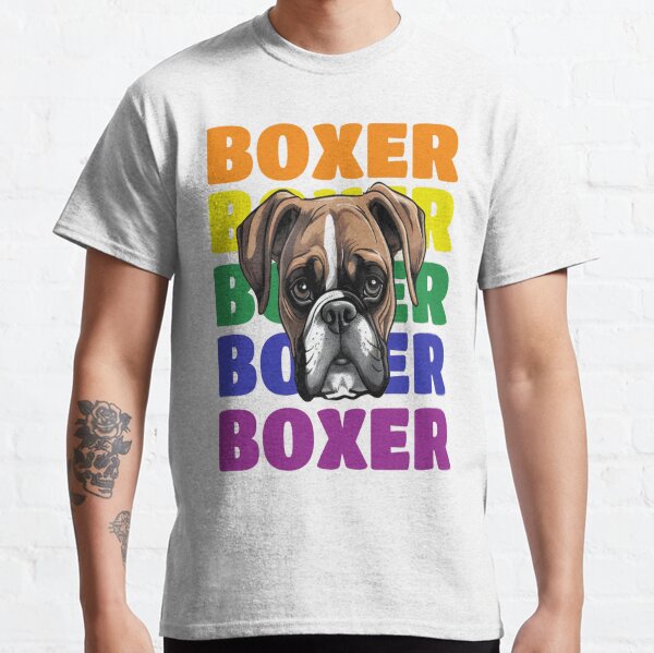 Boxer lover design Boxer Dogs Classic T-Shirt
