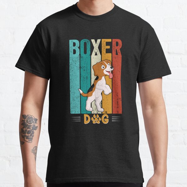 Boxer Dad Love ,Bover Dog Love  Classic T-Shirt