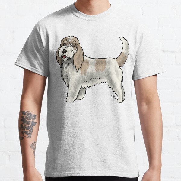 Grand Basset Griffon Vendeen - White and Tan Classic T-Shirt
