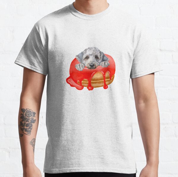 Bedlington Terrier Donut Dog Classic T-Shirt