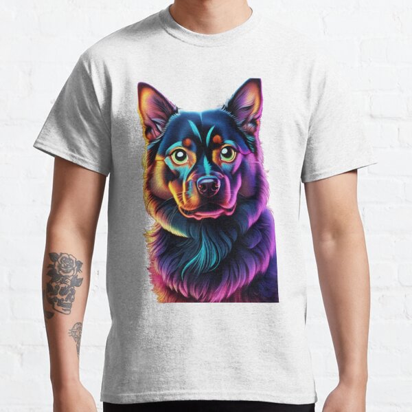 Neon Dog Classic T-Shirt