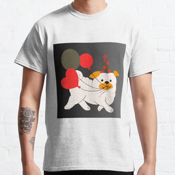 Party Lover Dog Classic T-Shirt