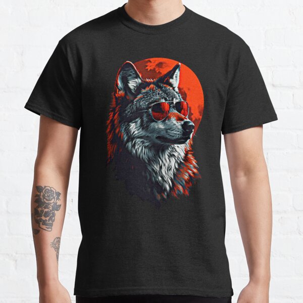 Cool Wolf Moon Classic T-Shirt