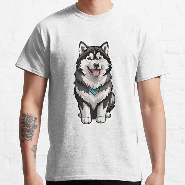 The adorable dog   Alaskan Malamute Classic T-Shirt