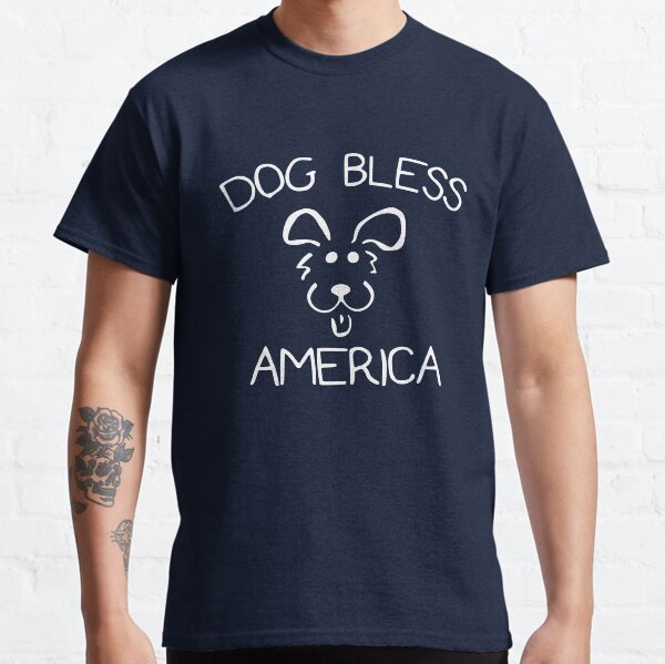 Dog bless America Classic T-Shirt