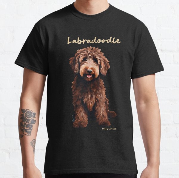 Brown Labradoodle Doodle Dog Classic T-Shirt