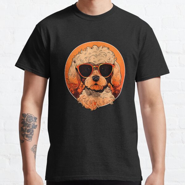 Cavapoo Sunglasses Dog Classic T-Shirt