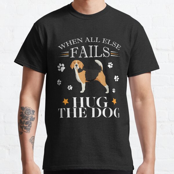 Beagle Dog T-Shirt Cute I Love My Dog Lover Gift Classic T-Shirt