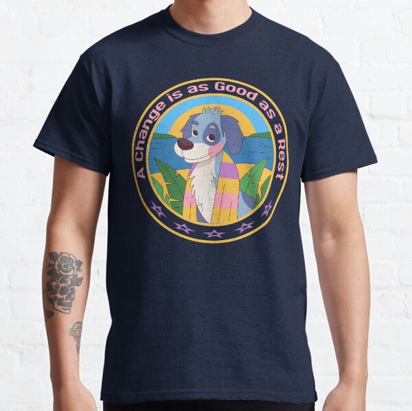 Summer Vibes Island Dog Classic T-Shirt