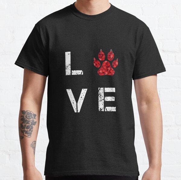 Dog Lover Valentines Day  Classic T-Shirt