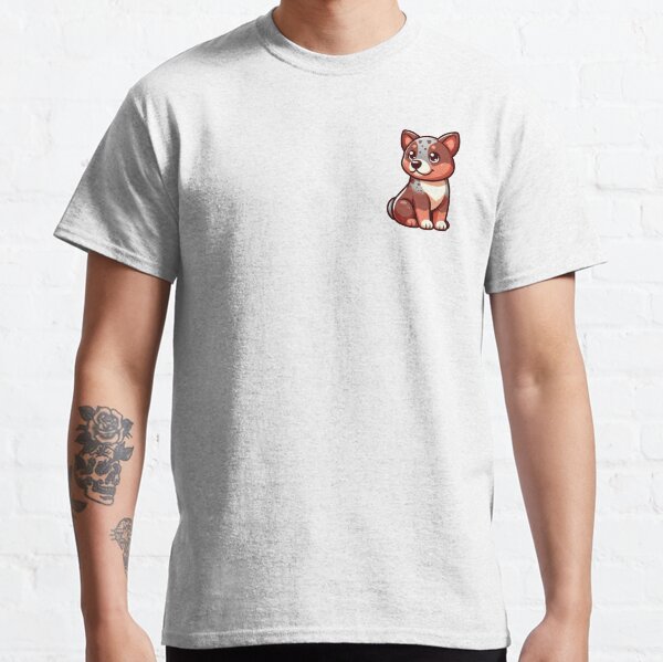 Cartoon Australian Cattle Dog Classic T-Shirt